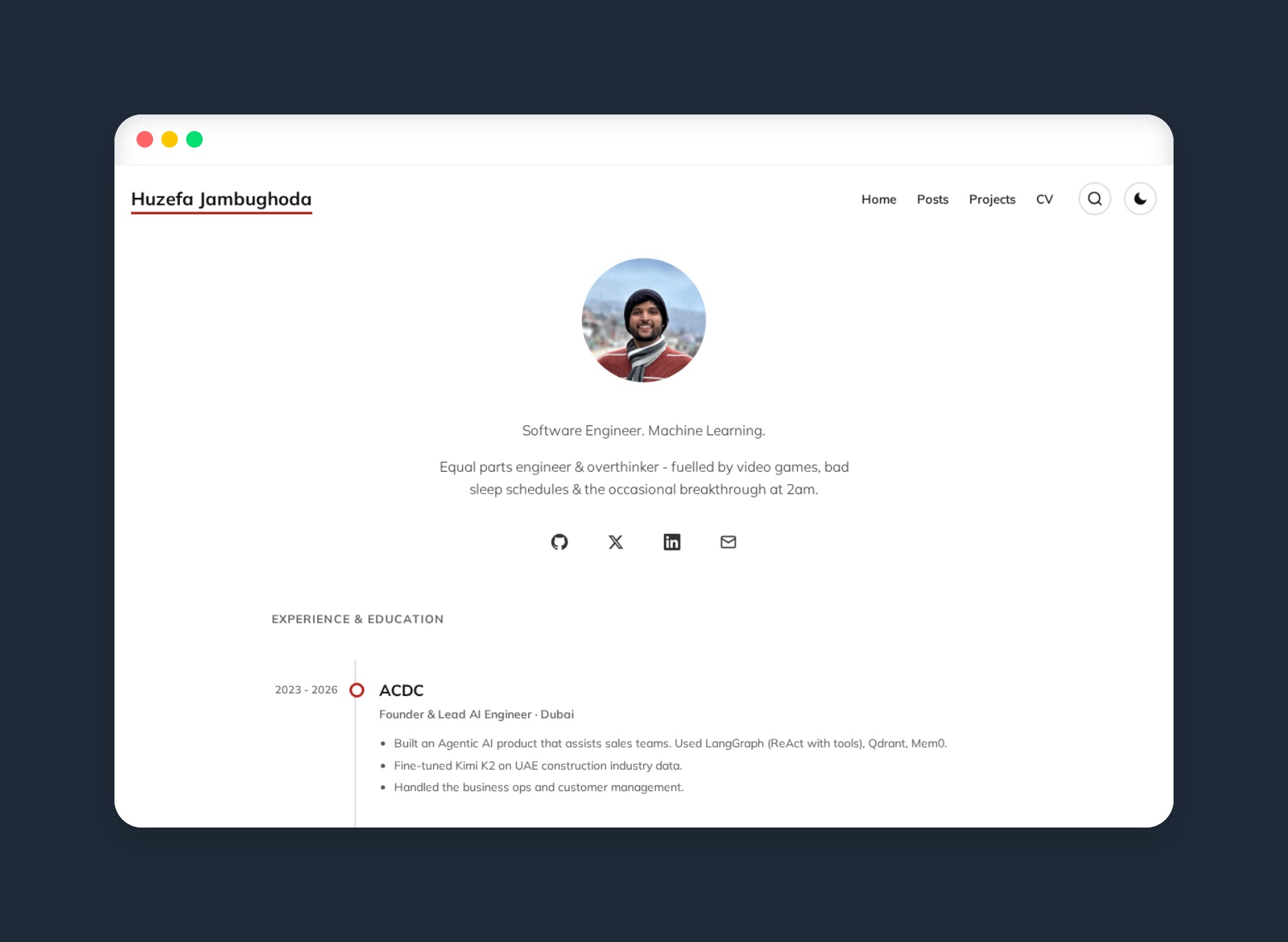 Personal Website